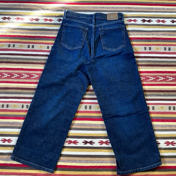 Banana Republic Dark Blue Ankle Jeans - Picture 2 of 3